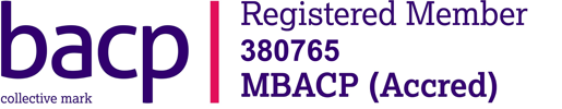 BACP Registered Member 380765 MBACP (Accred)